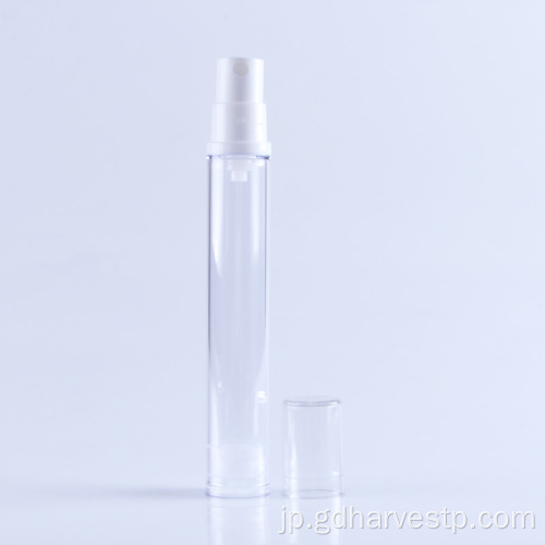 プラスチック素材5ml10ml15mlエアレスポンプボトル